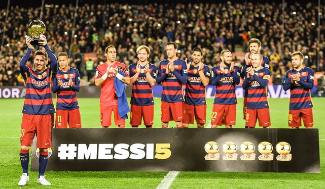 Υπόκλιση στον Μέσι